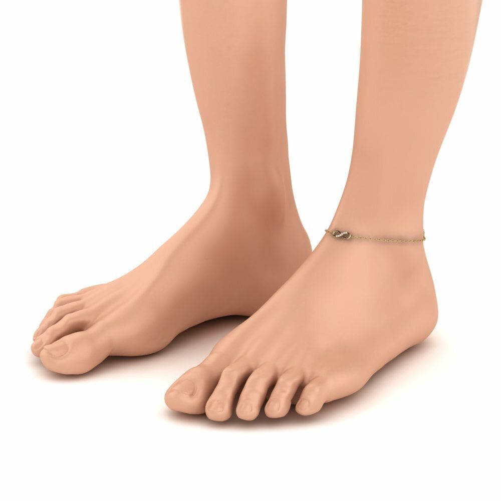 Infinity Symbol Anklet
