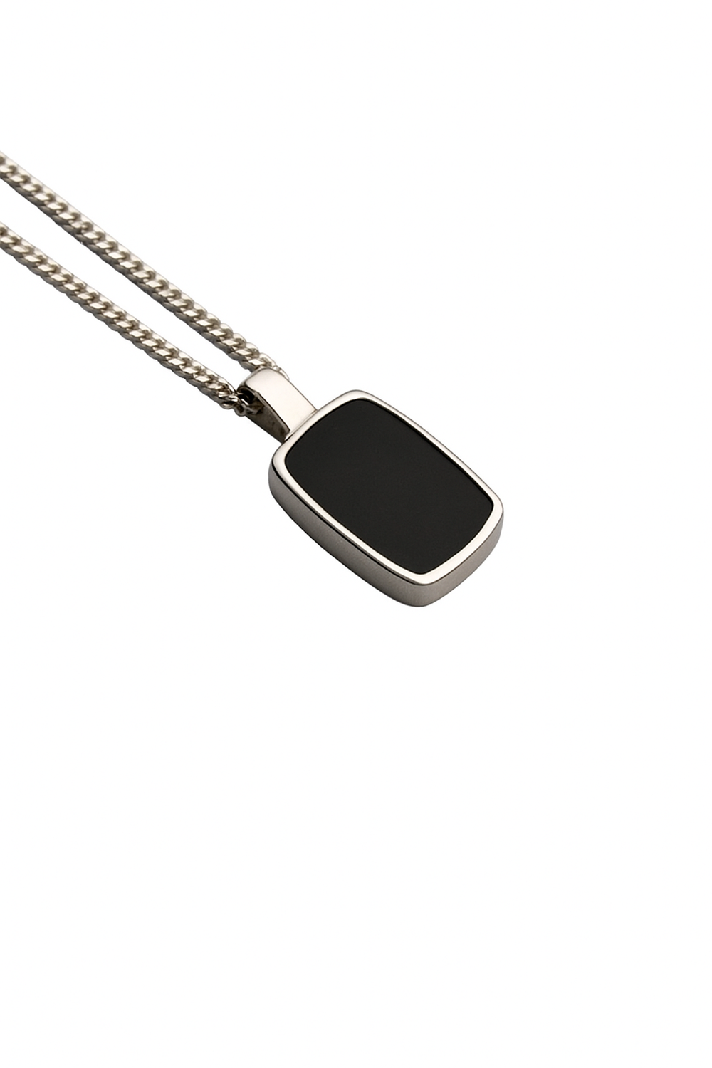 Black Pendant Necklace
