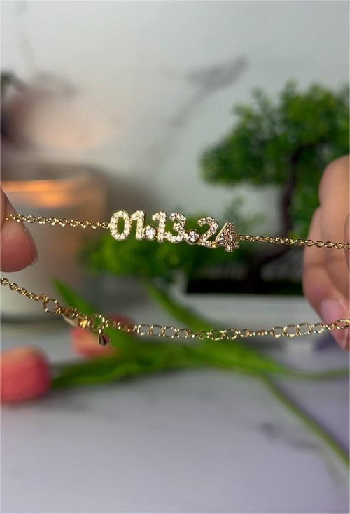 Custom Date Bracelet