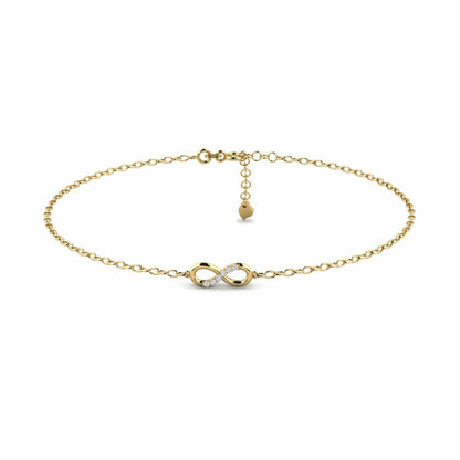 Infinity Symbol Anklet